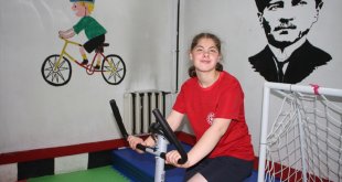 Vanlı özel sporcular yeni başarılara odaklandı