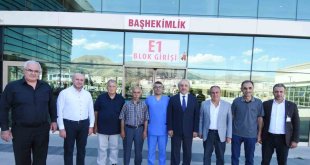 ERVAK' tan Şehir Hastanesi Başhekimi Tör'e ziyaret