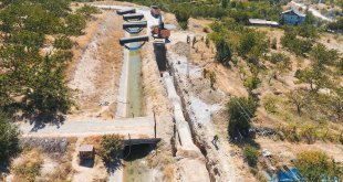 Malatya'da içme suyu için 40 kilometrelik ana isale hattı çalışması başladı