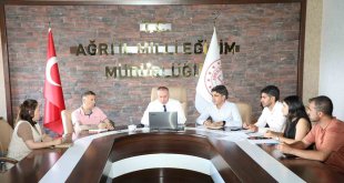 Ağrı'da değişen DYK Yönergesi ve e-Kılavuzu değerlendirilme toplantısı yapıldı