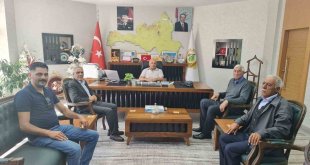 Sarıkamışlı kooperatifçilerden Ayatay'a ziyaret