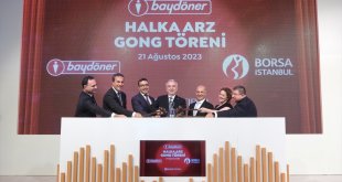 Borsa İstanbul'da gong Baydöner için çaldı