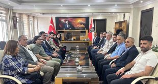 AK Parti Ağrı Milletvekili Kilerci, İl Emniyet Müdürü İpar'ı ziyaret etti
