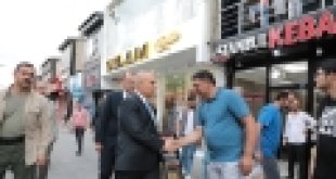 Ağrı Valisi Koç, esnaflarla buluştu