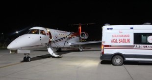 12 yaşındaki Şevval ambulans uçakla İstanbul'a sevk edildi