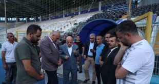 Stad yenileme çalışmalarına Başkan Sekmen el attı