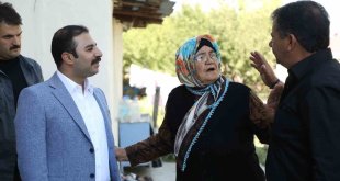 Taşkın vatandaşlarla buluştu