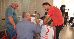 Muş'ta kan bağışı kampanyası ilgi görüyor