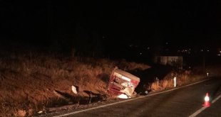 Malatya'da araç devrildi: 4 yaralı