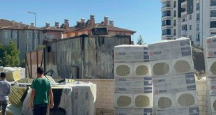 İBB Başkanı İmamoğlu'nun Elazığ'da yaptıracağı okulda yangın
