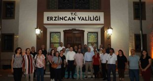 Erzincan'dan Nevşehir'e 44 kişilik kafile uğurlandı