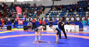 Hakkari'de güreş müsabakaları başladı