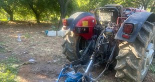 Traktörün altında kalan kayısı üreticisi hayatını kaybetti