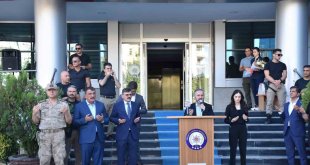 Bolu İl Emniyet Müdürlüğüne atanan Dağdeviren için veda töreni