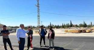 Yazıhan'da doğalgaz çalışmaları sürüyor