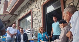 Milletvekili Ölmeztoprak, Doğanyol'da esnaf ve vatandaşların taleplerini dinledi