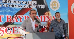 Erzurum'da hasat bayramı