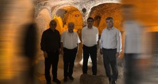 Rektör Alma, Nevşehir’deki Doğal Yeraltı Soğuk Hava Depolarını İnceledi