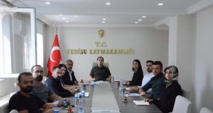 Yedisu'da okul müdürleri toplantısı gerçekleştirildi