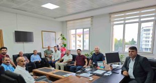 Patnos'ta Eğitim Bir-Sen'den Yeni Milli Eğitim Müdürüne ziyaret