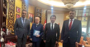 Yurdagül, MHP Genel Merkezindeydi