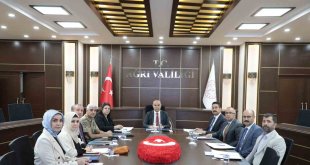 Ağrı'da okulların güvenliği için toplantı yapıldı