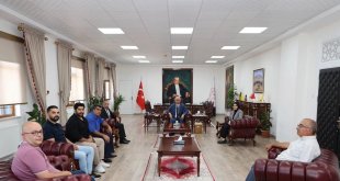Gazetecilerden Vali Çakır'a ziyaret
