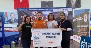 Edremit Boks Takımı Türkiye Şampiyonu oldu