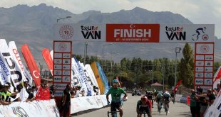 Van'da 'Tour Of Van' uluslararası bisiklet yarışı sona erdi