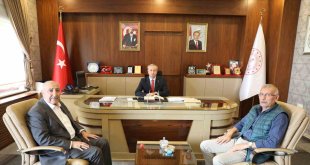 MHP Ağrı İl Başkanlığından Milli Eğitim Müdürüne ziyaret