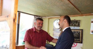 Kaymakamdan esnaf ziyareti