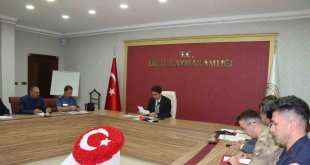 Erciş'te okul güvenliği toplantısı yapıldı
