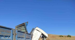 Bingöl'de kamyon ve tır çarpıştı: 2 yaralı