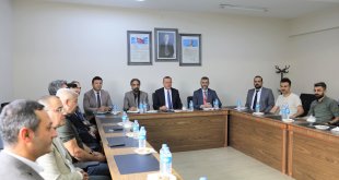 BEÜ Rektörü Elmastaş, akademisyenlerle bir araya geldi