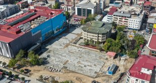 Van'da kent meydanı çalışmaları devam ediyor