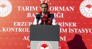 Erzurum'da 'Veteriner Yol Kontrol Denetim İstasyonu' açıldı