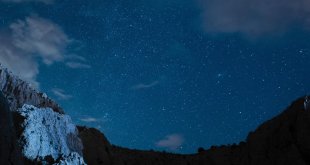 Erzincan'da yıldızların muhteşem görsel şöleni