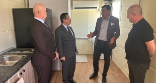 Malatya'da eski vagonlar üniversite personeline ev oluyor