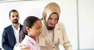 Vali Koç'un eşinden Murat Kız YBO'ya ziyaret