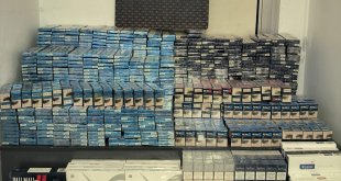 Ağrı'da 6 bin 784 paket gümrük kaçağı sigara ele geçirildi