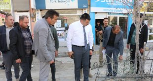 Diyadin'de İnönü ve Prestij caddeleri yenileniyor