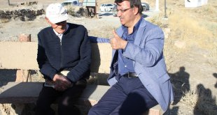 AK Parti Milletvekili Türkmenoğlu, Çavuştepe Kalesi'nin bekçisi Mehmet Kuşman'ı ziyaret etti