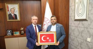 Özel Eğitim Konfederasyonu Genel Başkanı Kılıç, Ağrı Milli Eğitim Müdürü Kökrek ile görüştü