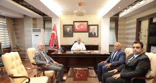 Ağrı Valisi Koç, Kağıthane Belediye Başkanı Öztekin ve diğer misafirleri ağırladı