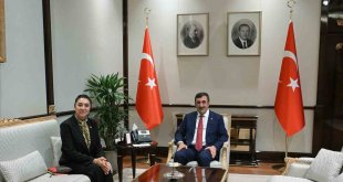 Cumhurbaşkanı Yardımcısı Yılmaz, Ağrı Milletvekili Kilerci ile görüştü