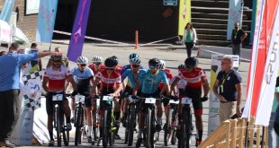 Erzurum'da MTA Cup Rice Series Dağ Bisikleti Yarışları başladı