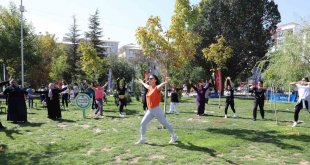 İpekyolu'nda Avrupa Hareketlilik Haftası etkinlikleri sabah sporuyla başladı