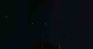Erzincan'da Starlink uyduları görüntülendi