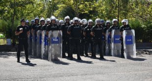 Malatya'da çevik kuvvet polisi tatbikat yaptı