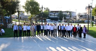 AK Parti i İl Teşkilatı Battalgazi'de yatırımları gezdi